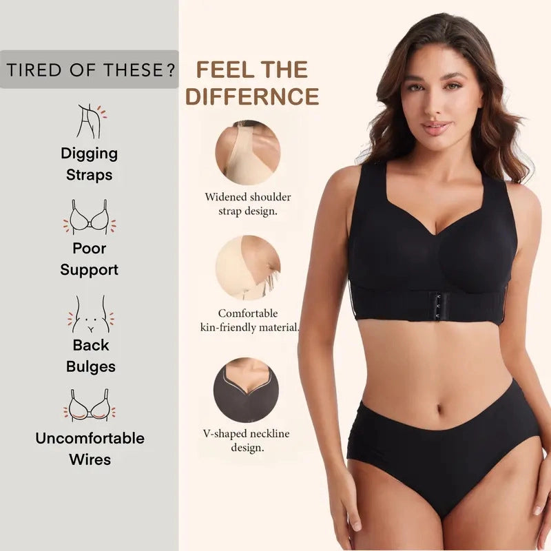 Posture Correcting Seamless Sports Bra