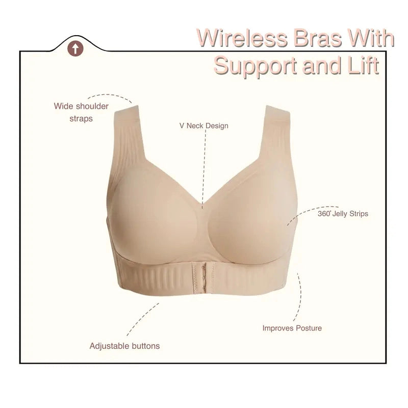 Posture Correcting Seamless Sports Bra