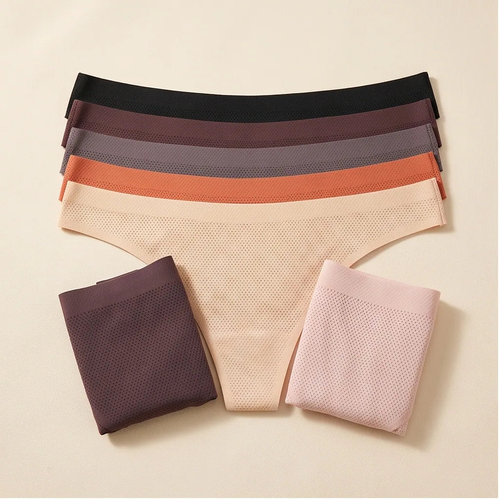 No Show Seamless Thong 6-Pack