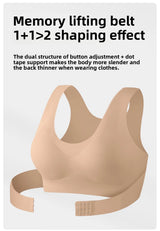 Fixed-Cup Anti-Slip Sports Bra