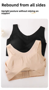 Fixed-Cup Anti-Slip Sports Bra