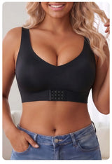 Fixed-Cup Anti-Slip Sports Bra