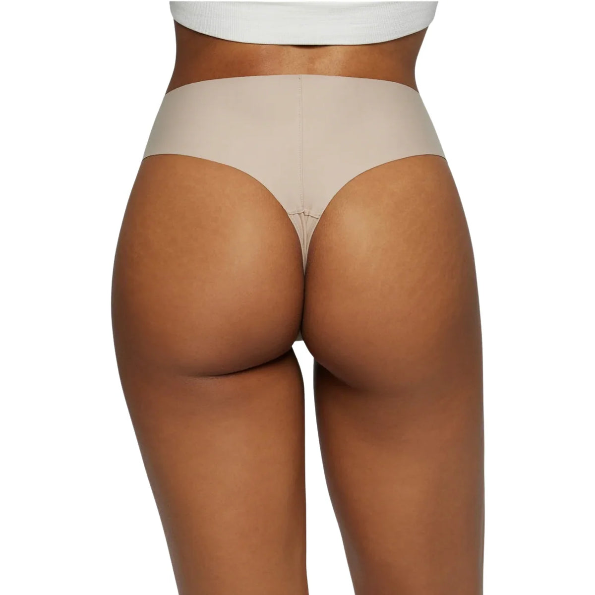 Invisible High-Rise Seamless Thong